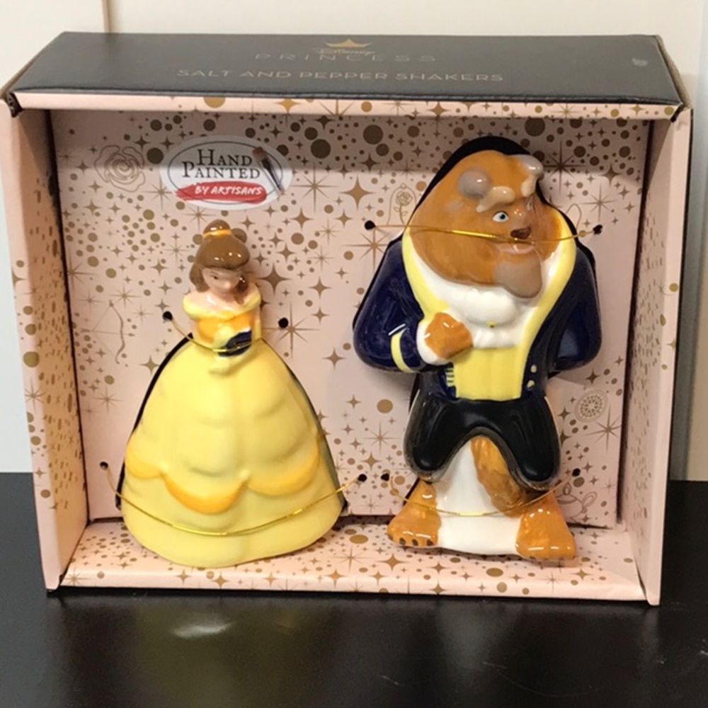Beauty and the Beast Salt and Pepper Shakers